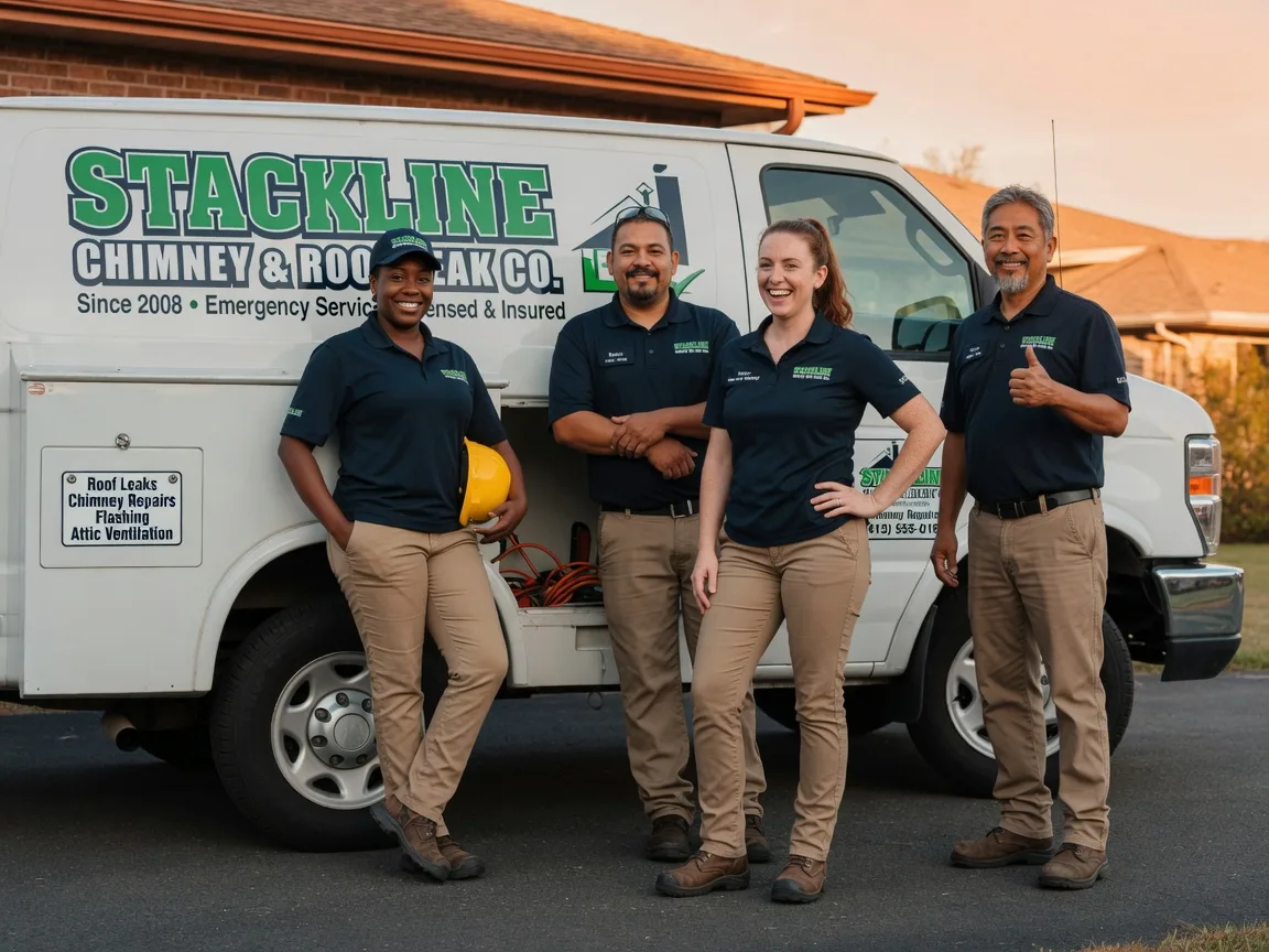 Chimney flashing repair company in Woolrich, PA
